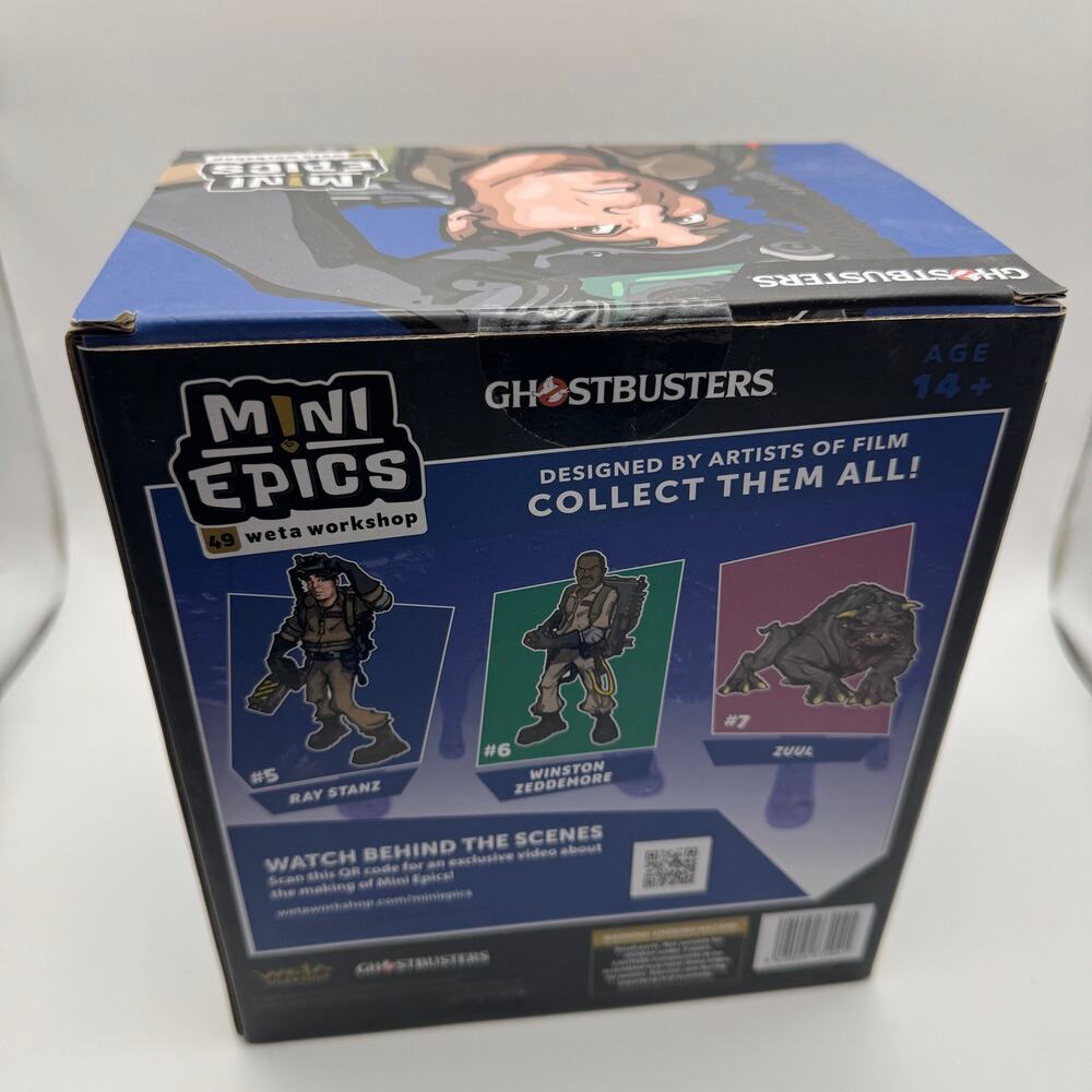 NEW Ghostbusters Mini Epics Ray Stanz #5 Figure Weta Workshop Rare NIB - Picture 6 of 9